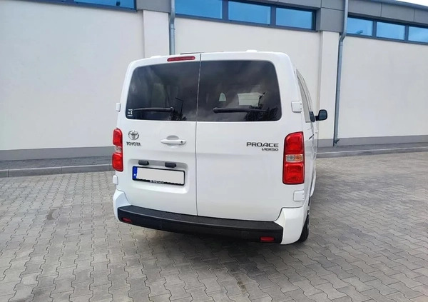 Toyota Proace Verso cena 134800 przebieg: 81000, rok produkcji 2022 z Wrocław małe 562